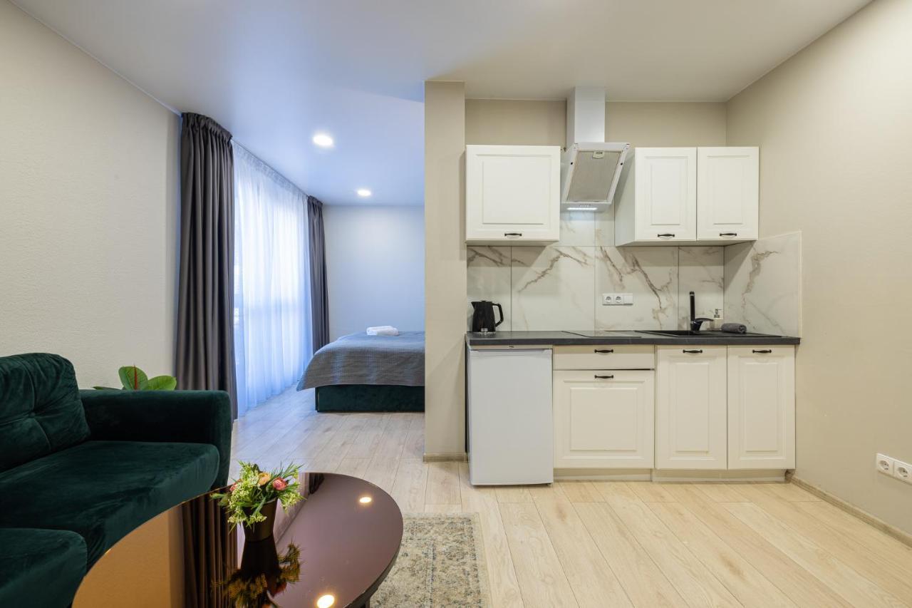 Dharma Stay Apartamentai Su Terasa Ir Vaizdu I Miesta Telšiai Dış mekan fotoğraf